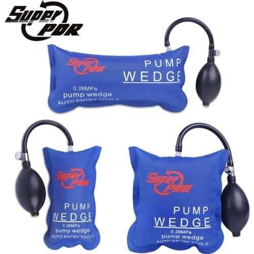 Super PDR Pump Wedge Locksmith Tools Air Wedge Auto Entry Tools Blue Color Car Opening Tool Airbag Pump Pump Wedge Air Wedge
