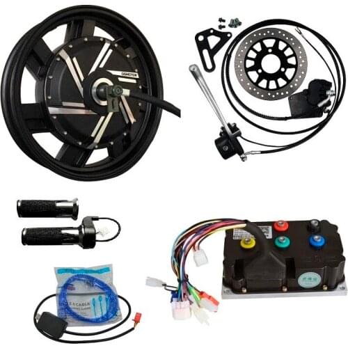 QSMOTOR 17inch 4000W 40H V3 Hub Motor Conversion Kits