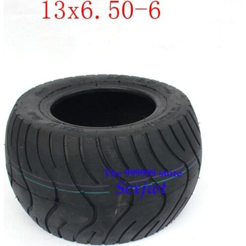 Lightning shipping 13x6.50-6 for ATV QUAD Golf Buggy Mower Go-kart Lawnmowers 13*6.50-6 tire for sightseeing car accessorie