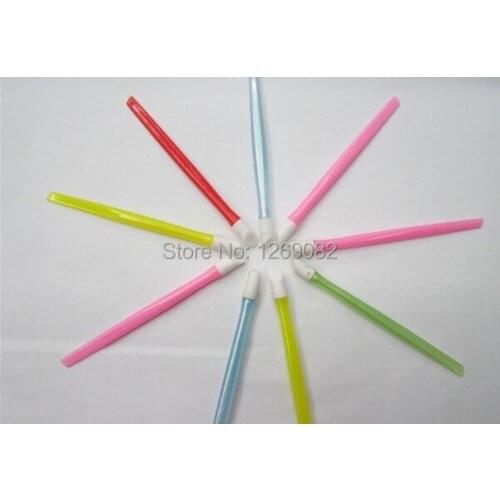 50pcs/lot 98mm soft Rubber Nail Cuticle Pusher,plastic+ rubber 3 colors available,yellow,Red,Pink,high quality Free shipping