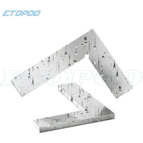 Stainless steel 100*70 Bladed 90 Degree Angle Try Square Ruler knife edge angle rule
