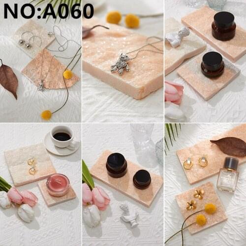 Ins photo props pure natural slate photography props accessories cosmetics creative shooting background ornaments