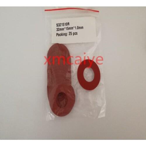 50 pieces High quality red color rubber sucker for SM102 SM74 SM52 GTO52 PM52printing machine with durable size 32*15 *1mm