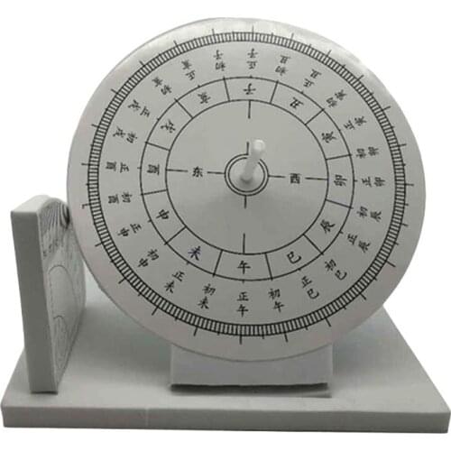 DIY Assembly Sundial Microscope Model Handmade Experiment Toy Learning Aids Kids Educational Toys for Children Gifts