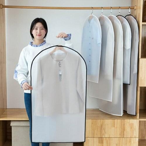Cloth Hanging Wardrobe Storage Bag Dress Garment Suit Coat Dust Cover Protector