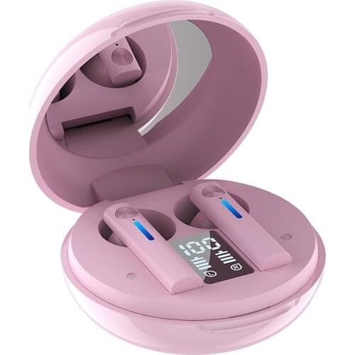 TWS Wireless Bluetooth Headphones Waterproof Noise Canceling Stereo Super Bass Headsets Cycle Charging Box Earbuds