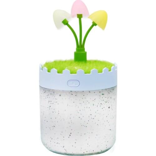 USB Cool Mist Mushroom Lamp Portable Mini Humidifier Mist Atomizer for Office Home Car Decoration