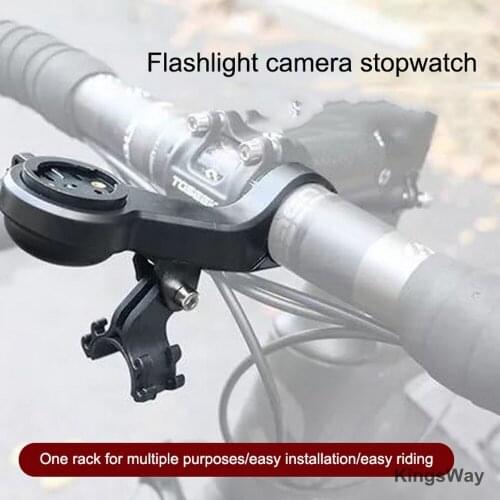 Bicycle Computer Mount With Bike Bell Speedometer Sport Camera Holder