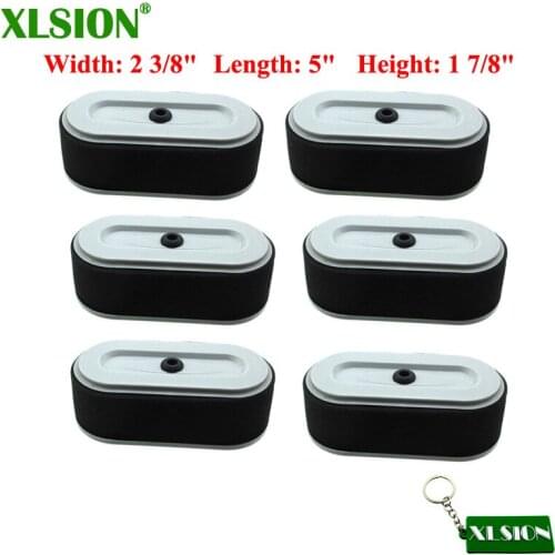 XLSION 6x Air Filters For Combo Subaru 20A-32636-00 277-32606-18 277-32611-07 EX13 EX17 EX21 SP170 and SP210