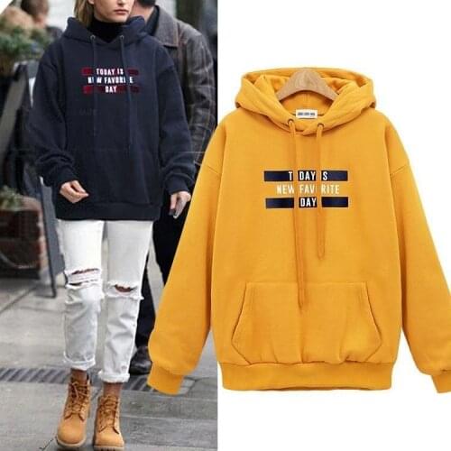 2021 Hip Hop Sweatshirt Hoodie Women Letter Printed Winter Autumn Streetwear Harajuku Hooded Pullover Cotton Fleece Tracksuits