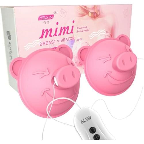 Women Vibrator Masturbator Breast-fed Sex Toy Nipple Suckers Stimulation Licking Breast Rechargeable Clitoral Sucker For Adults