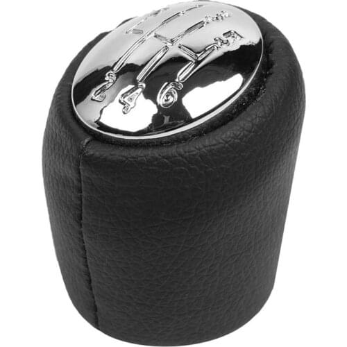 6 Speed Car Gear Shift Knob Gear Handball Head Knob Chrome Caps For Renault Laguna II 2 Mk2 2001 2002 2003 2004 2005 2006 2007