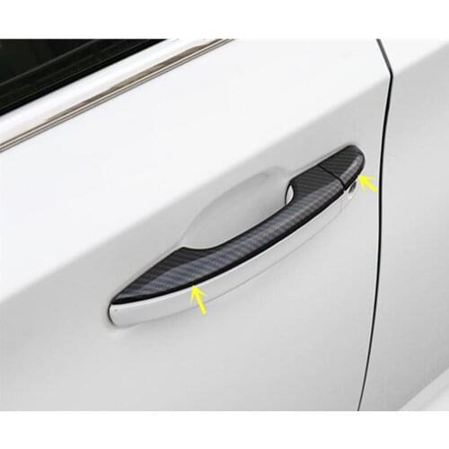 For Honda Accord Sedan 10th 2018 2019 2020 2021 Body Cover Protect Detector Stick Frame Lamp Trim Car Door Handle Armrest 8pcs