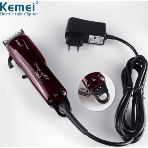 Kemei KM-2600 Carbon Steel Head Electric Razor Electric Hair Trimmer Powerful Hair Shaving Machine Hair Cutting Tools