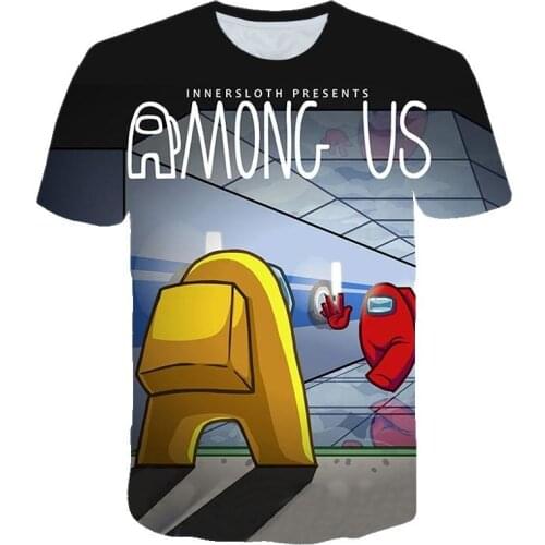 Mens 3D Printed Tee Classic Game T-Shirt Between Us Casual Fashion Cool tshirt For Men And Women 100% Polyester Breathable Tops