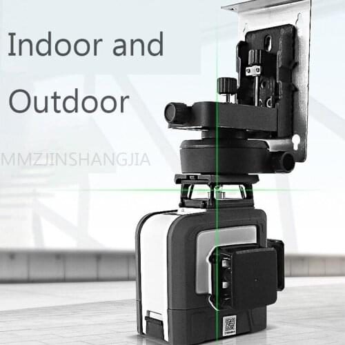 Green Light 8-Line Laser Level Small Portable Multifunctional Indoor And Outdoor Decorative Casters