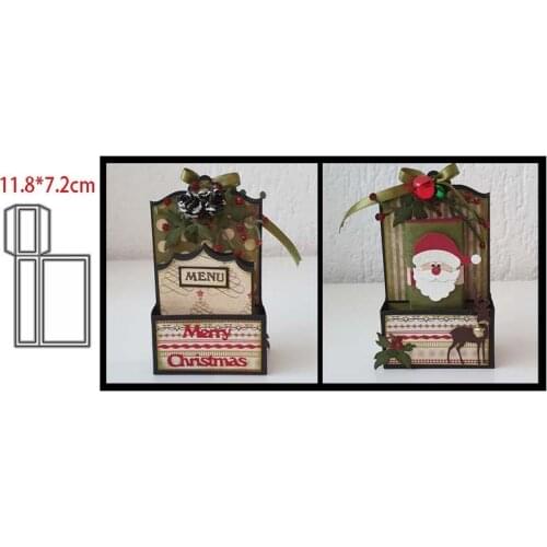 Old Sirius Birthday Wishes Gift Box Metal cutting dies cut die mold card Scrapbook paper craft knife mould blade punch stencils