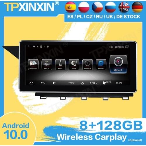 Radio Receiver Android For Mercedes-Benz GLK X204 2008 2009 2010 2011 2012 2013 2014 2015 Auto Audio Stereo GPS Video Head Unit