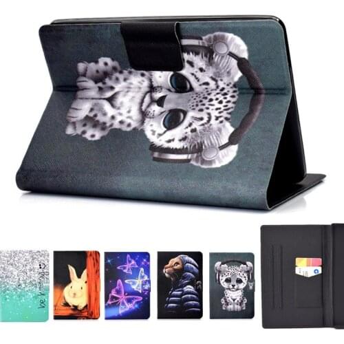 Cartoon Card Printed Smart cover Case For Amazon new Kindle 10th Generation 2019 release Stand Sleep cover For Kindle 2019 case