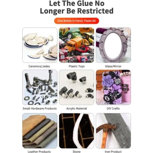 20g/50g Universal Welding Soldering Agent Multi-Purpose Strong Adhesive Glue for Plastic Wood Metal Rubber Repair Glue W3JE