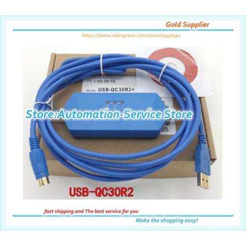 USB-QC30R2 USB Q Series PLC Cable QC30R2 Programming Cable
