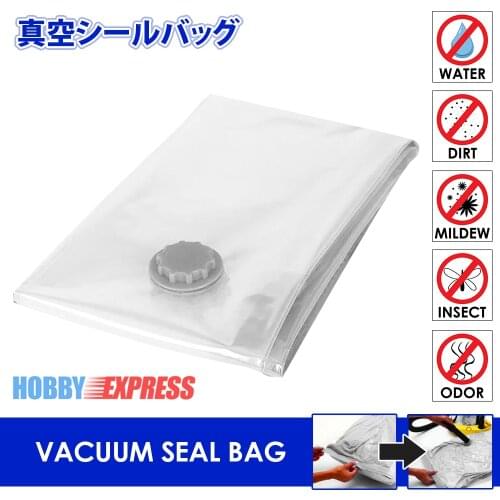 Hobby Express Dakimakura Compressed Vacuum Seal Bag Easy Storage Space Saver Reusable Pouch Home Organizer