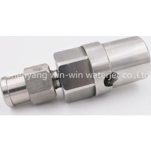 Waterjet spare parts Cutting Head Body or Mixing Chamber suit for 4 Axis Waterjet Glass Cutting Machine