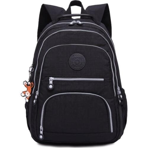 Women High School Bag Laptop Bag 15.6 Girls Extra Casual Satchel Large Solid Color Backpack School Bag Outdoor Travel Backpack