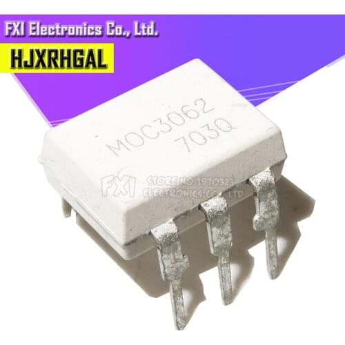 10PCS MOC3062 3062 DIP DIP6 New original