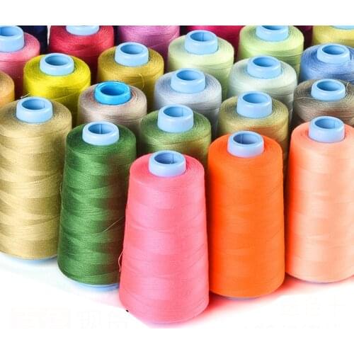 2pcs Sewing Thread Rainbow Color Sewing Thread Hand Quilting Embroidery Sewing Thread DIY Apparel Sewing 3000 Yards D30