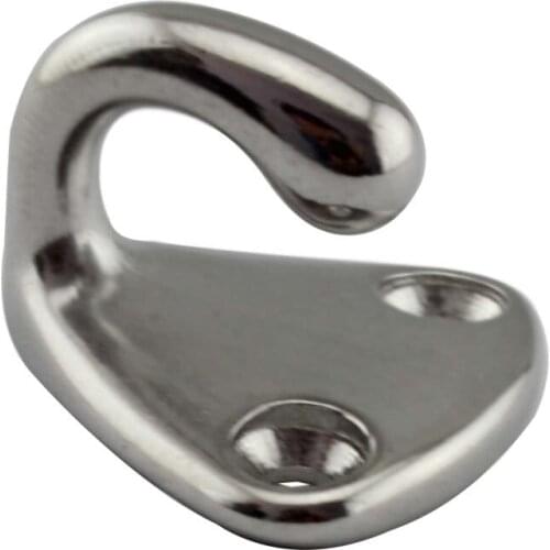 4 pieces 316 stainless steel fender hook open for marine fittings