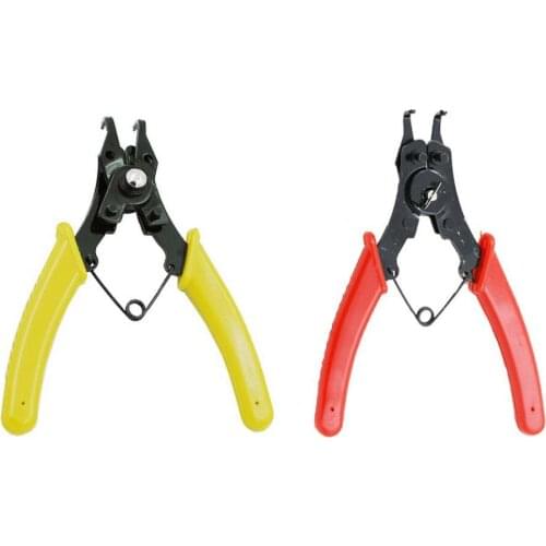 4-in-1 Snap Ring Pliers Set DIY Circlip Combination Retaining Clip Jewelry Circlip Pliers Internal External Ring Remover Hot
