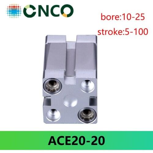 ACE The compact thin cylinder ACE12/16/20/25/32/40/50/63X5X10X15X25X30X35X45X50X55X75X100-S-B Air compressor compaction