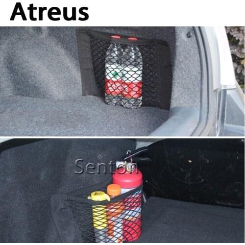 Atreus Automobiles Car Trunk luggage Net bag For Ford Focus 2 3 Fiesta Toyota Corolla Avensis Mazda 3 6 cx-5 Lada Accessories