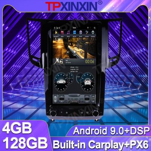 For Infiniti FX FX25 FX35 FX37 2009 - 2013 QX70 2013 - 2016 Android Tesla Car Radio Tape Recorder Multimedia Player GPS Navi