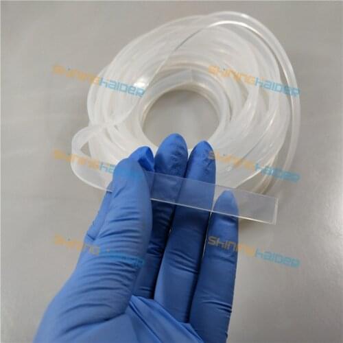 Free shipping thickness 2mm 3mm 4mm 5mm 6mm transparent silicone strip sealing strip clear silicone strip rubber silicon strip