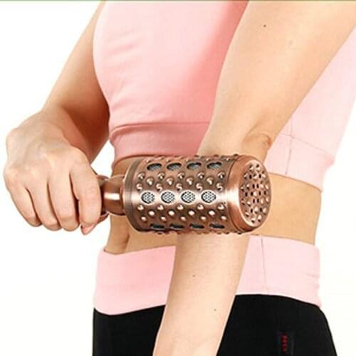 Moxibustion Rod Copper Large Body Massage Stick Arm Moxa Box Ai Instrument Therapy Care Tool Chinese Medicine Household