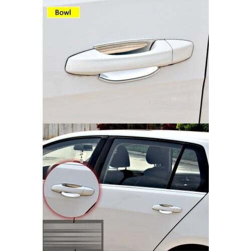 Chrome Door Bowl Cover (4 Doors) For Volkswagen VW Golf MK7