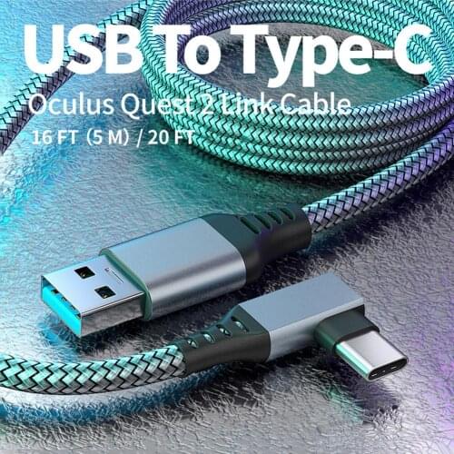 Computer Game Cable For Oculus Quest 2 Link Cable Data Cable Fast Charging Gaming Cable Link Cable For Oculus Quest 2 VR