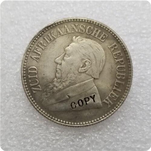 SOUTH AFRICA ZAR HALF CROWN 1897 COPY