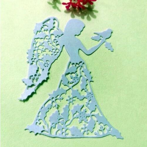 Angel girl Metal Cutting Dies for DIY Scrapbooking Album Paper Cards Decorative Crafts Embossing Die Cuts