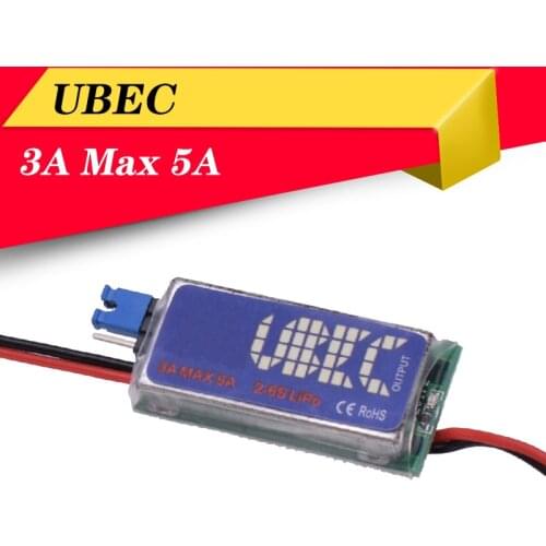 3A Switch Mode UBEC Max 5A 2-6S SWITCH MODE Lowest RF Noise TOY Parts