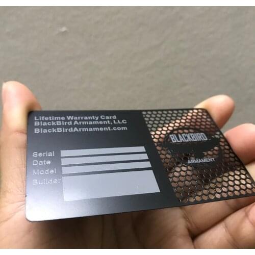 Cturer Wholesale Custom Printing Luxury Stainless Steel black Metal Business Name Card
