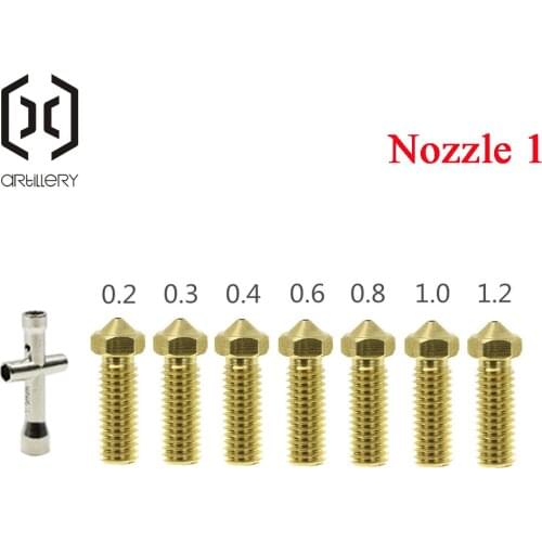 2021!Artillery 3D Printer Sidewinder X1 AND Genius Nozzle Apply To 1.75 Supplies