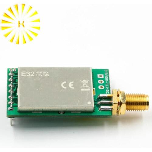 SX1278 433 MHz Wireless rf Module iot Transceiver CDSENET E32-433T20DT UART Long Range 433MHz rf Transmitter Receiver Connector