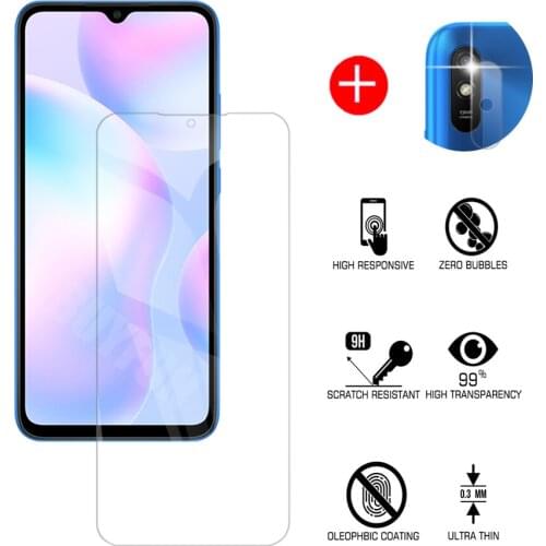 1-2pcs HD tempered glass for Xiaomi redmi 9a camera lens film screen protector safe glasses for Xiaomi redmi 9 a Glasses