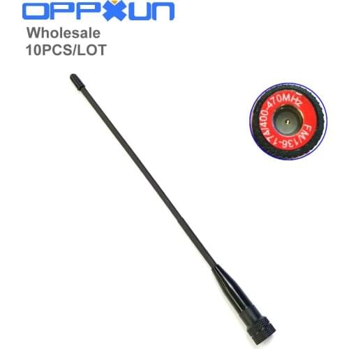 10PCS 669C SMA-M Male Flexible VHF/UHF Dual Band Two Way Radio Antenna For YAESU Vertex VX-1R VX-2R VX-3R VX-7R Zastone UV-3R