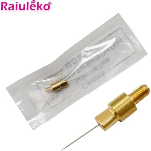 100pcs Copper Needles Replaceable Needles Skin Spots Plasma Pen Lifting Accessories Micro Removal Pen Laser Tag Tattoo Removal