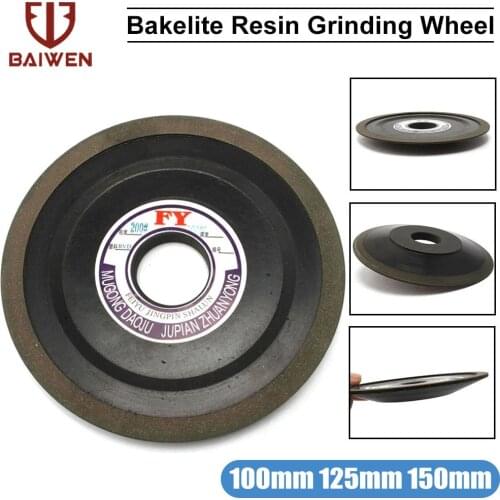 4" 5" 6" Diamond Grinding Wheel Bakelite Resin Grinding Disc Abrasive Cutter Kit for Carbide Milling Grinding Power Tool