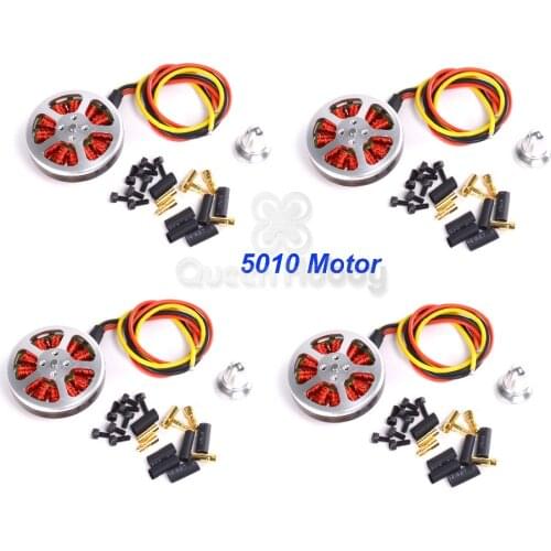 4pcs/lot 5010 360KV / 750KV High Torque Brushless Motors For ZD55 ZD680 ZD850 H4 680 Tarot 650 Multi-axis aircraft Multi-rotor
